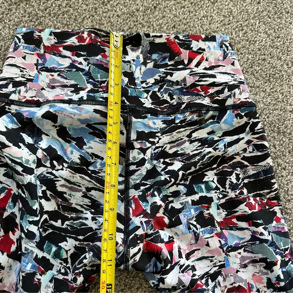 Lululemon Wunder Under Hi-Rise Tight 
Culture Clash Multi Black Size 6 - Picture 9 of 11